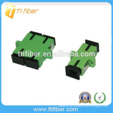 Color Verde SC / APC Adaptador de fibra óptica Simplex / Duplex